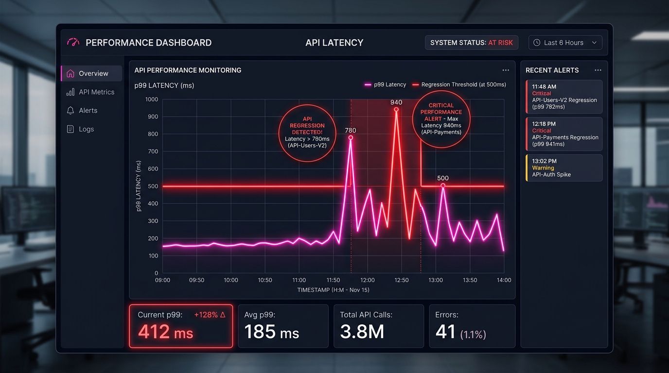 API Performance Regression Detector UI